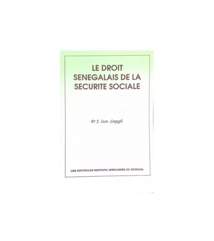 Droit senegalais de securite sociale