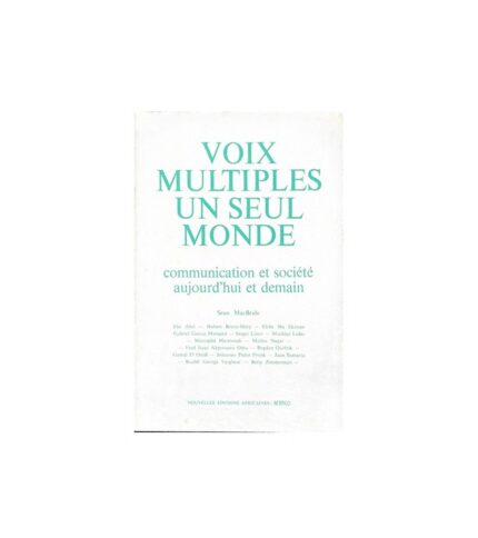 Voix multiple, un seul monde