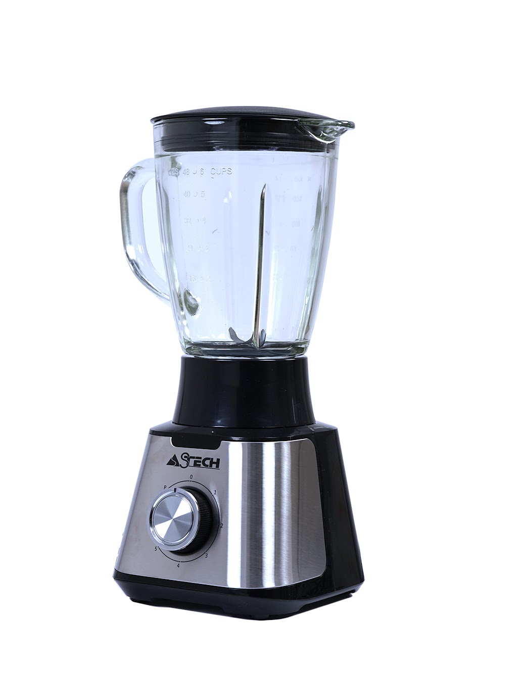 MIXEUR ASTECH BL06N-BK 600W 2 EN 1 (cartons de 2pcs), Capacité : 1,5 L Vitesses : 2 vitesses + fonction Pulse, Puissance : 600 W