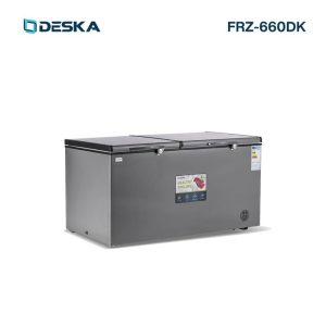 Congélateur Horizontal  Deska 700 Litres - FRZ-660DK Éclairage intérieur LED Roulettes multidirectionnelle