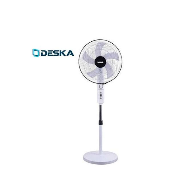Deska Ventilateur Sur Pied 18 Pouces - FS32RI - Blanc + Télécommande