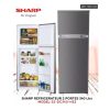 Réfrigérateur Sharp 2 Portes 400L - SJ-DC 400-HS