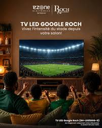 Téléviseur Roch 65" UHD 4K (RH-LE65DSG-D) - Le Cinéma à la Maison Vivez vos programmes préférés en grand format. Une image 4K d'une netteté incroyable, un design moderne et une expérienc