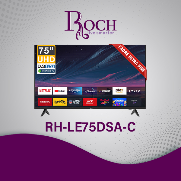 75" (RH-LE75DSG-D)