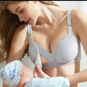 Soutien gorge d'allaitement en coton couleur aléatoire