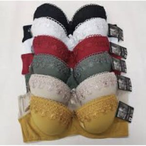 Packs de 6 soutiens-gorge - multicolore