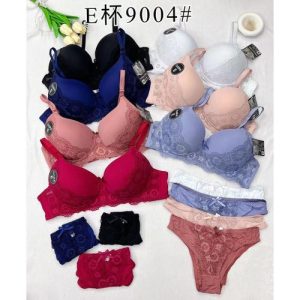 Packs de 6 soutien-gorge et 06 culottes pour femme ensemble dentelle