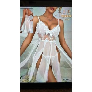 Autre nuisette robe sexy avec dentelle et tulle